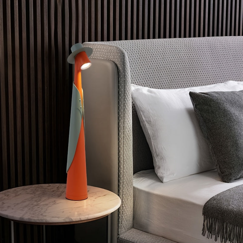 Desk Lamp LED Rechargeable 1800 mAh Touch Control Plastic 35 cm, Modern Touch Control 5