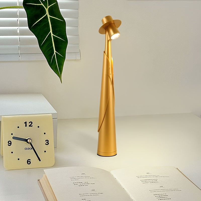 Desk Lamp LED Rechargeable 1800 mAh Touch Control Plastic 35 cm, Modern Touch Control 8