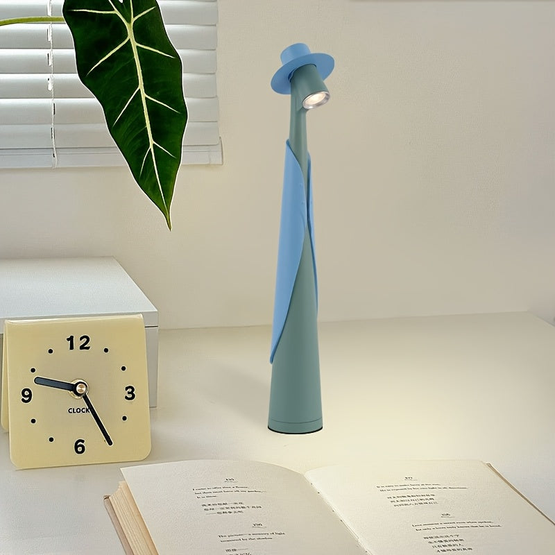 Desk Lamp LED Rechargeable 1800 mAh Touch Control Plastic 35 cm, Modern Touch Control 9