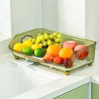 Detachable Sink Dish Drainer Rack - Efficient Space-Saving Organizer 1