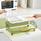 Detachable Sink Dish Drainer Rack - Efficient Space-Saving Organizer 3