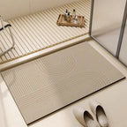 Diatomite Non-Slip Bath Mat - Quick-Drying, Stylish & Safe Design 5