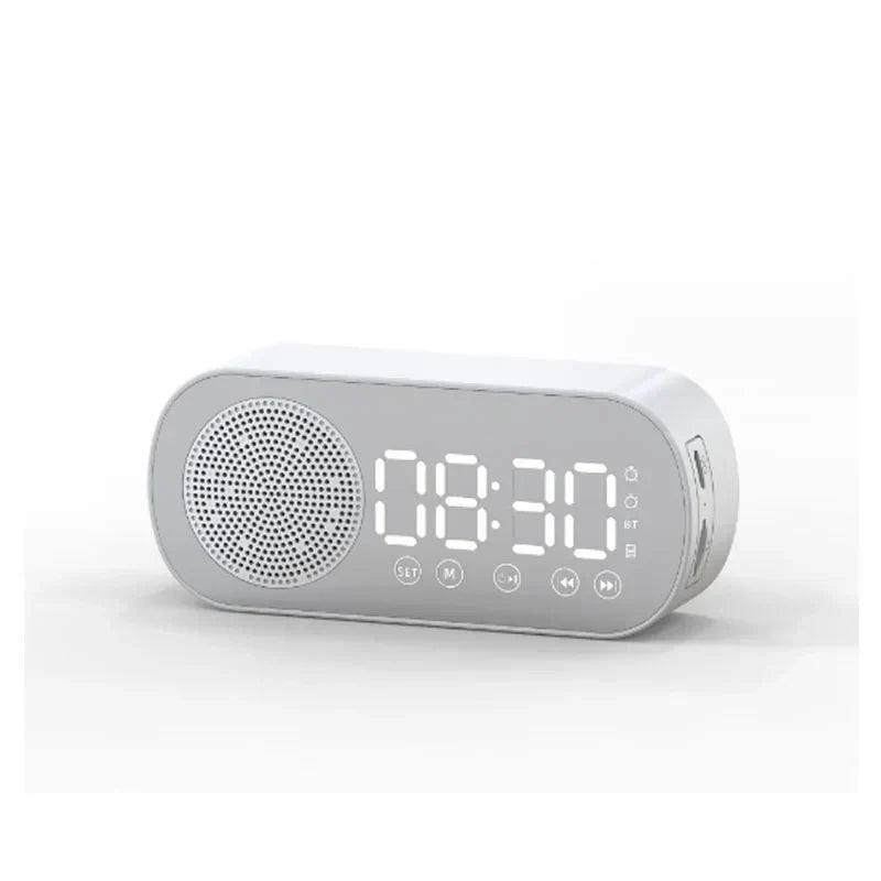 Digital Alarm Clock - Bluetooth Speaker & FM Radio with LED Display 6