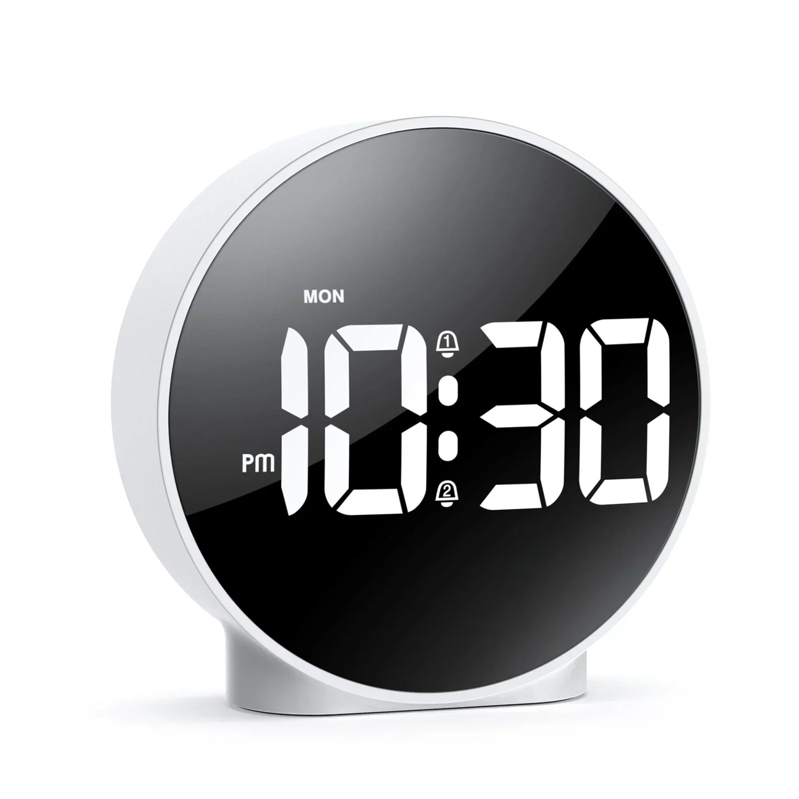 Digital Desk Clock - Compact Design with Snooze & USB Charging 4