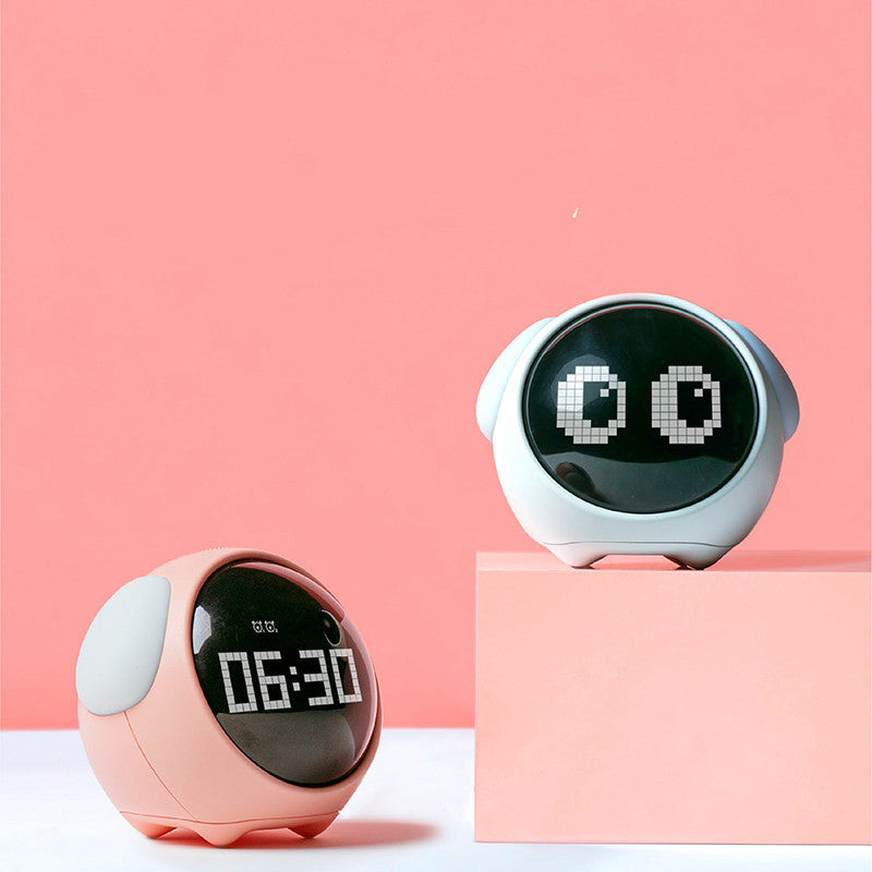 Digital Emoji Alarm Clock - Fun Display With Gentle Night Light 8
