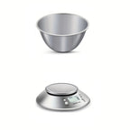 Digital Kitchen Scale - Accurate 5kg Measurement, Timer & Temp Sensor 1