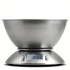 Digital Kitchen Scale - Accurate 5kg Measurement, Timer & Temp Sensor 2