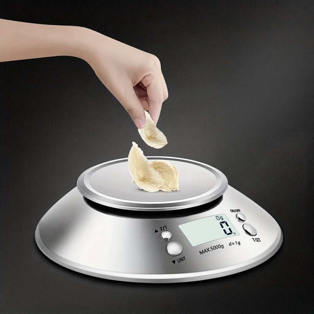 Digital Kitchen Scale with Timer, Temperature Sensor, 5 kg - 3