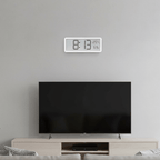 Digital Wall Clock - LED Display with Climate Monitoring Features 1