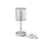 Dimmable Crystal Table Lamp - Elegant Design with USB Rechargeable Cordless Function 3