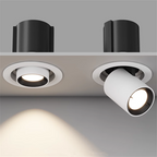 Dimmable LED Recessed Ceiling Downlight, Energy-Efficient Modern Lighting, Die-Cast Aluminum, Adjustable Brightness for Home and Office 1