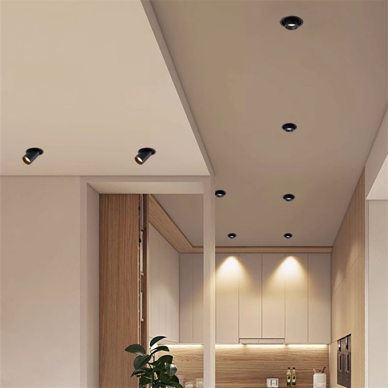 Dimmable LED Recessed Ceiling Downlight, Energy-Efficient Modern Lighting, Die-Cast Aluminum, Adjustable Brightness for Home and Office 3