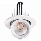 Dimmable LED Recessed Downlight with 360-Degree Rotation – Adjustable Can Lights for Dining and Living Room 1