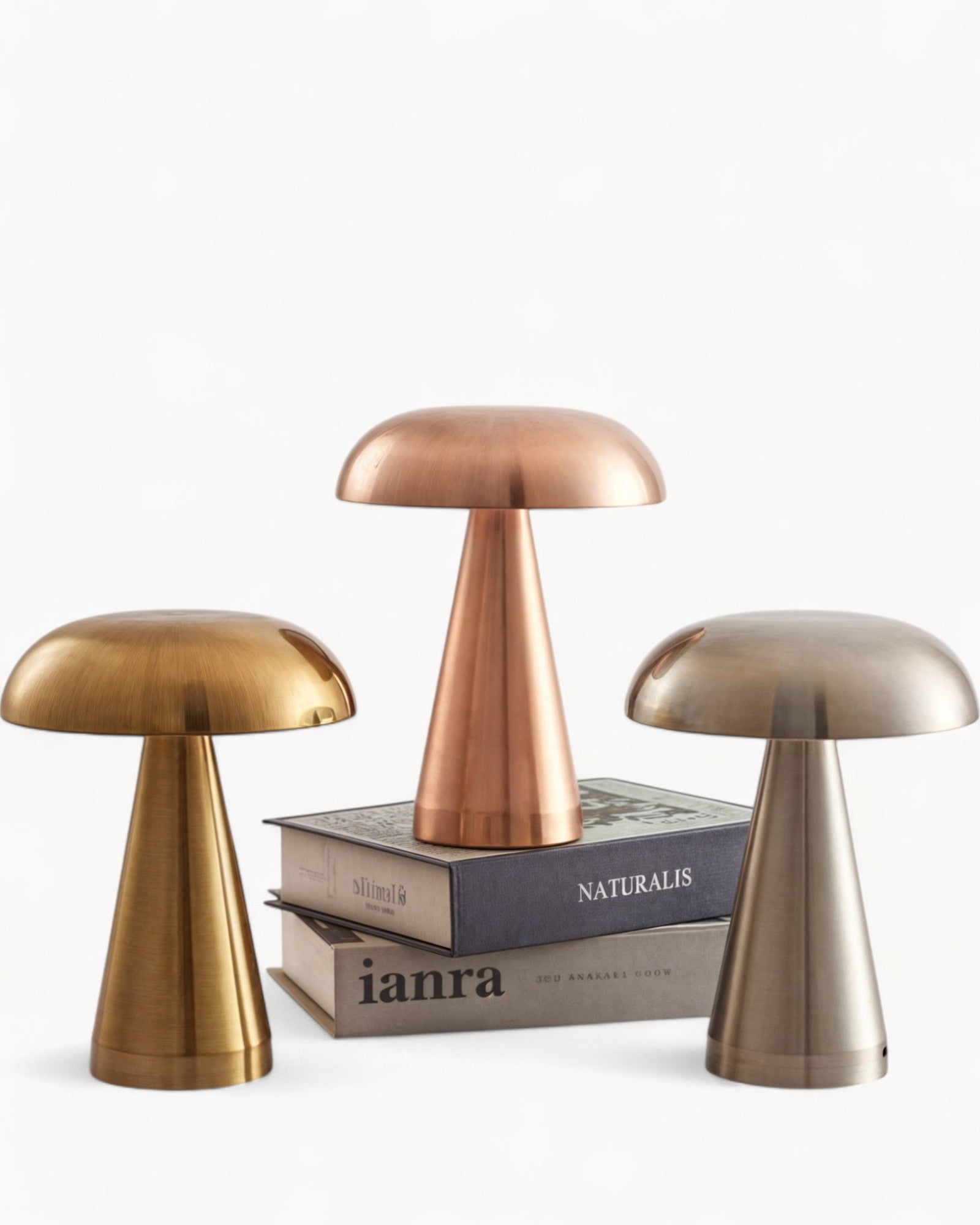 Dimmable Table Lamp with Rechargeable Battery – Cordless LED Indoor Lighting with Touch Control and 3 Light Intensities 2