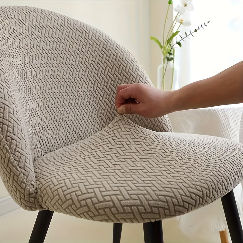 Dining Chair Covers - Modern Stretch Fabric for Easy Fit 3