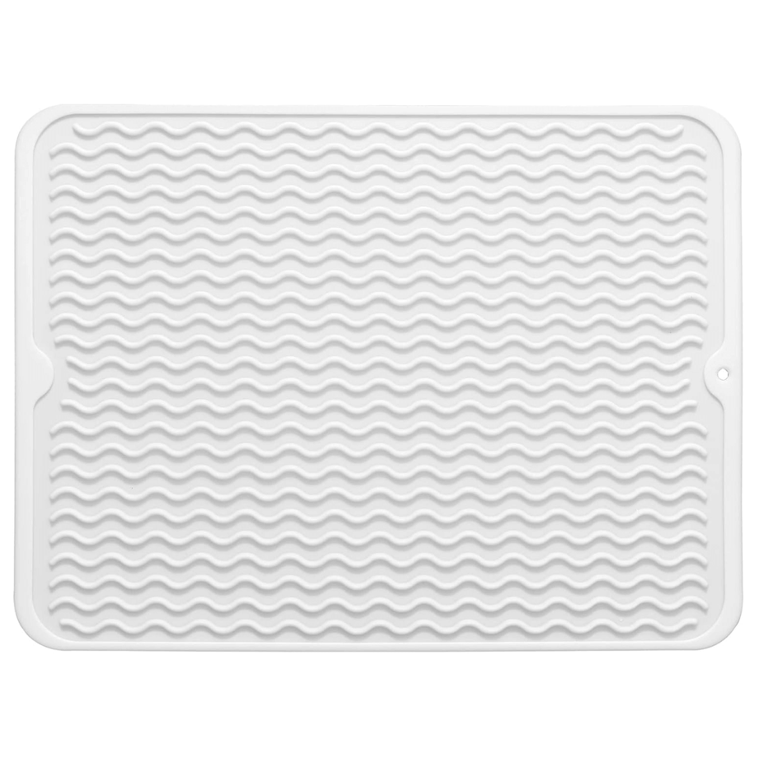 Dish Drying Mat Silicone Heat Resistant Countertop Liner, Eco-Friendly & Heat Resistant 16