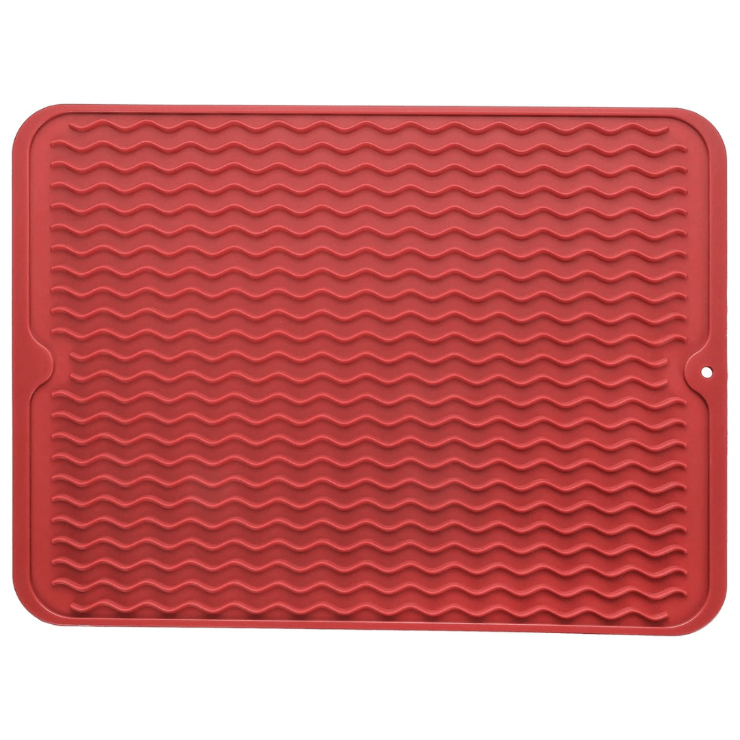 Dish Drying Mat Silicone Heat Resistant Countertop Liner, Eco-Friendly & Heat Resistant 26