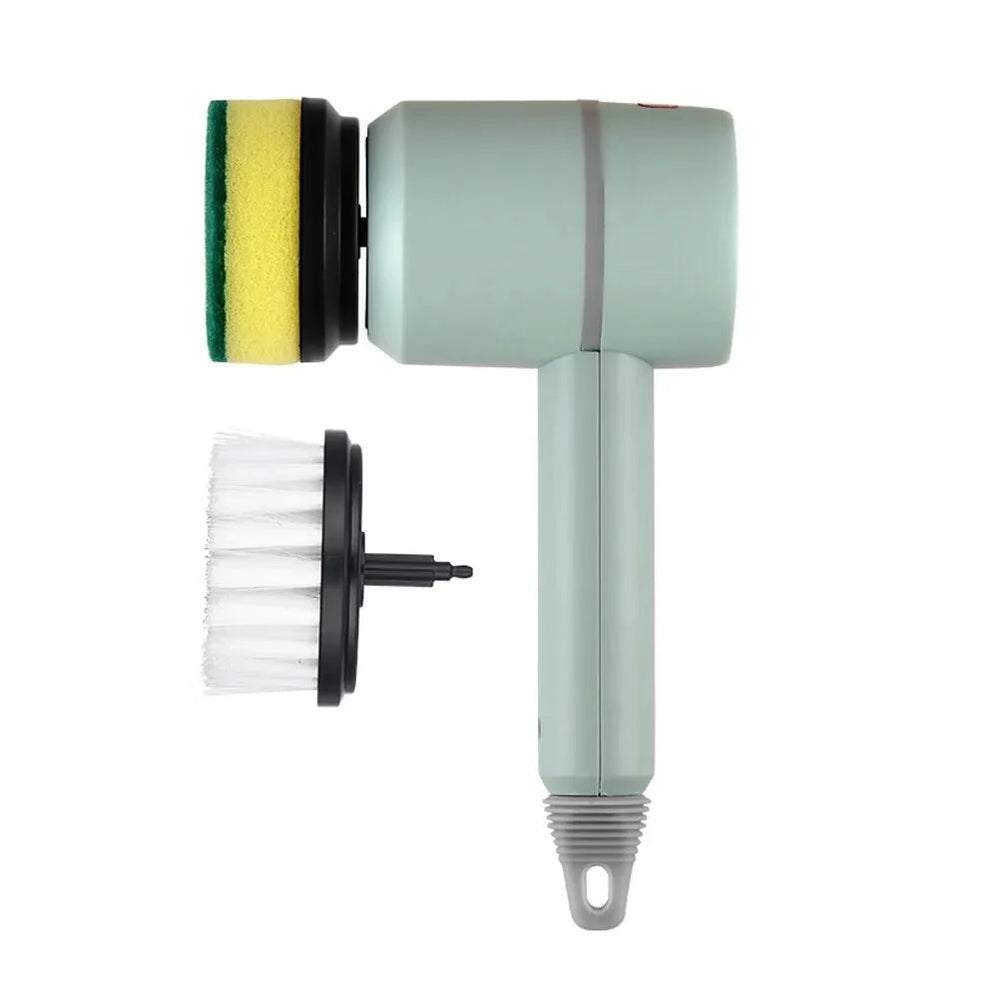 Dishwashing Sprayer - Powerful Jet, Built-In Brush & Soap Dispenser 0