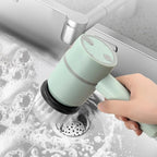 Dishwashing Sprayer - Powerful Jet, Built-In Brush & Soap Dispenser 1
