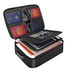 Document Organizer - Fireproof & Waterproof Protection for Travel 0