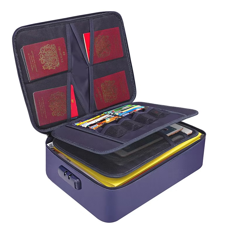 Document Organizer - Fireproof & Waterproof Protection for Travel 6