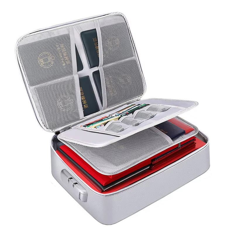 Document Organizer - Fireproof & Waterproof Protection for Travel 8