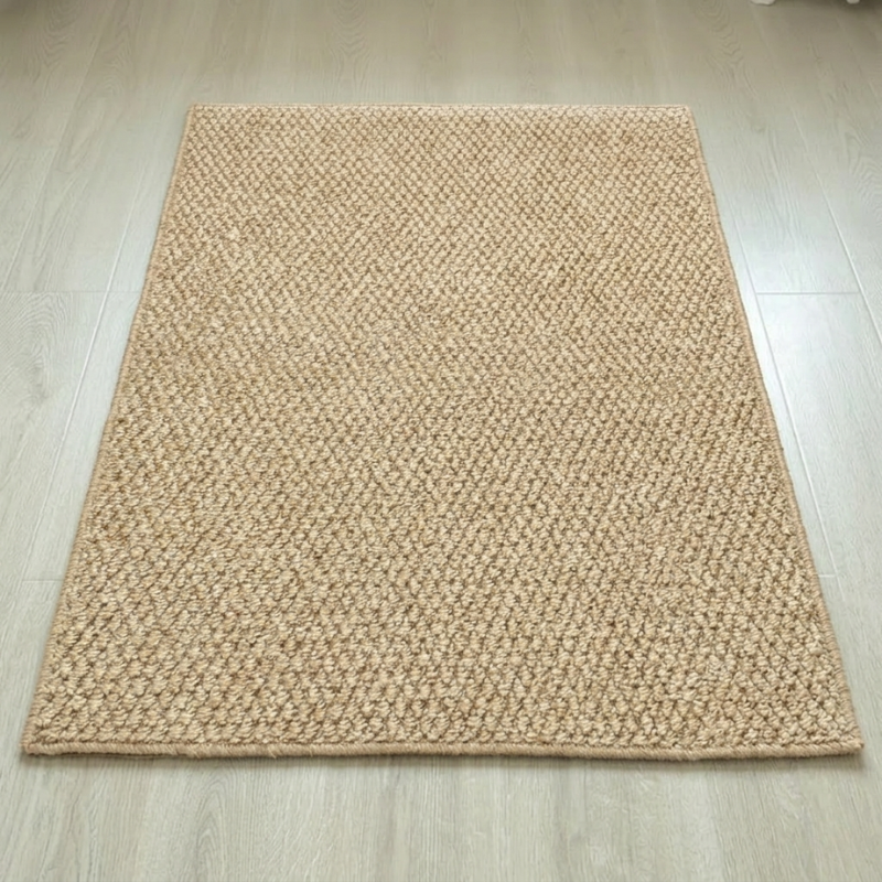 Door Mat Polyester Woven Texture Slip Resistant Backing 50x80 60x90 80x120 cm 05