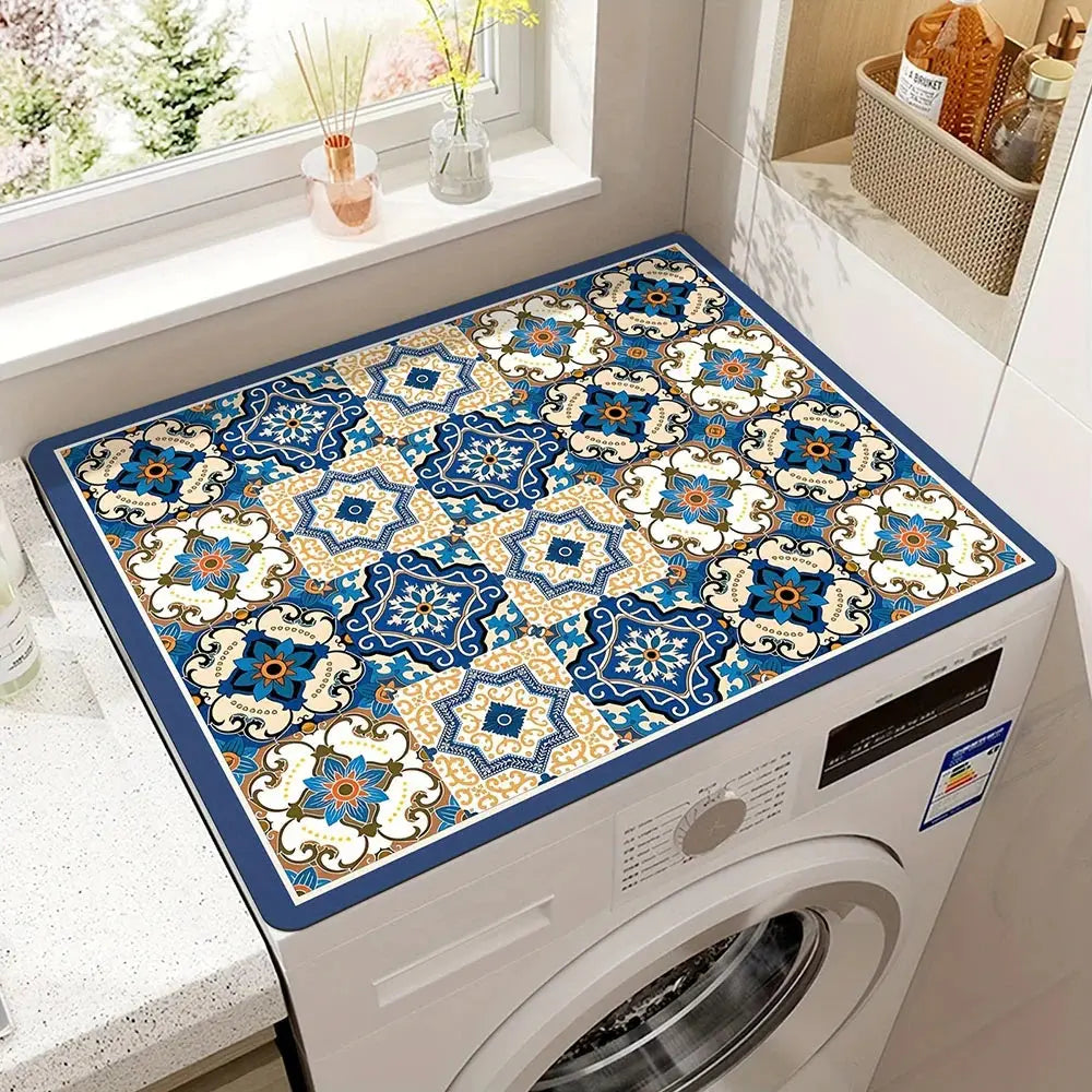 Durable Washing Machine Mat – Noise Reducing, Non-Slip Design, 20 × 24 for Appliance Protection and Vibration Control 1