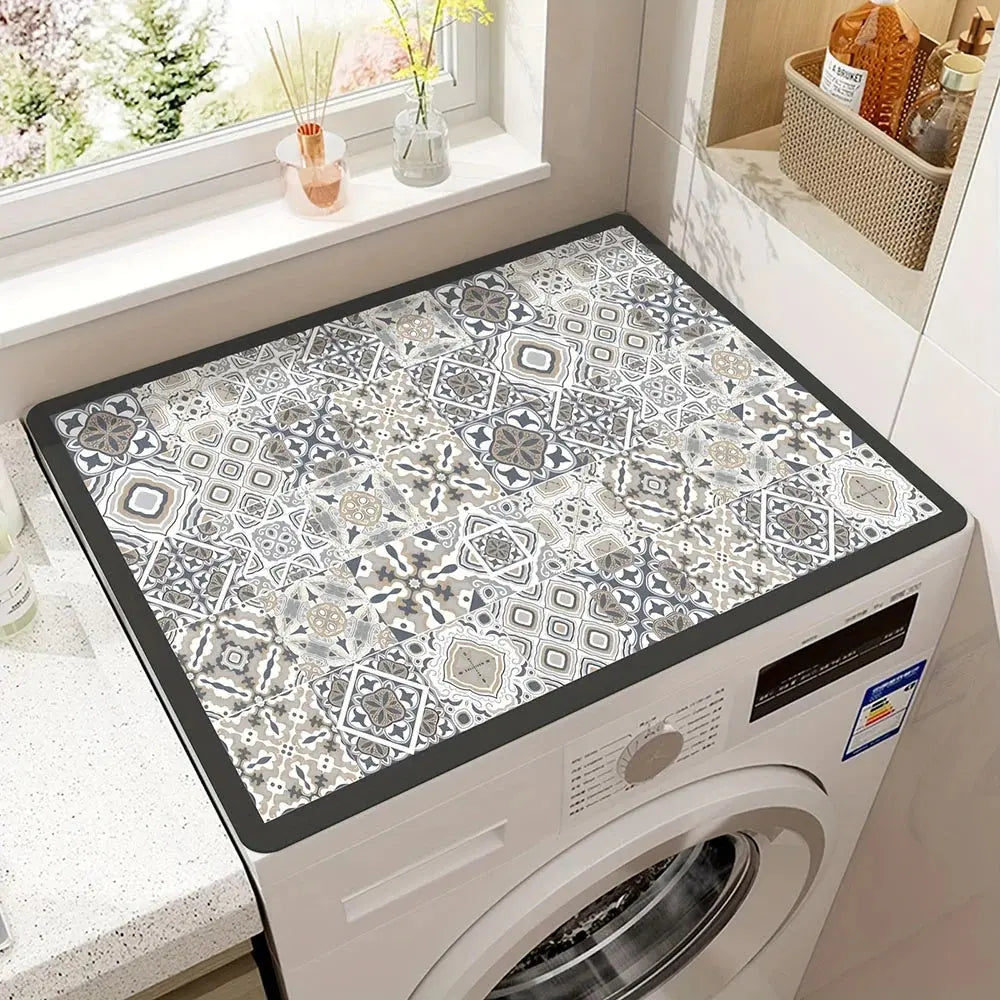 Durable Washing Machine Mat – Noise Reducing, Non-Slip Design, 20 × 24 for Appliance Protection and Vibration Control 2