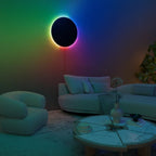 Eclipse Glow Wall Sconce - Customizable LED Mood Lighting Fixture 5