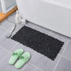 Eco-Friendly Non-Slip Bath Mat with Natural Pebble Design – 35×16 Shower Mat for Safe and Relaxing Bathroom Experience 6