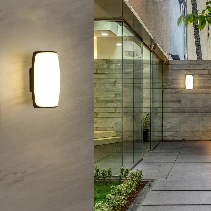 EcoWet Waterproof Outdoor Wall Lamp - Stylish & Durable Light Fixture 4