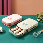 Egg Storage Box Stackable Kitchen Egg Organizer 4