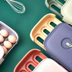 Egg Storage Box Stackable Kitchen Egg Organizer 5