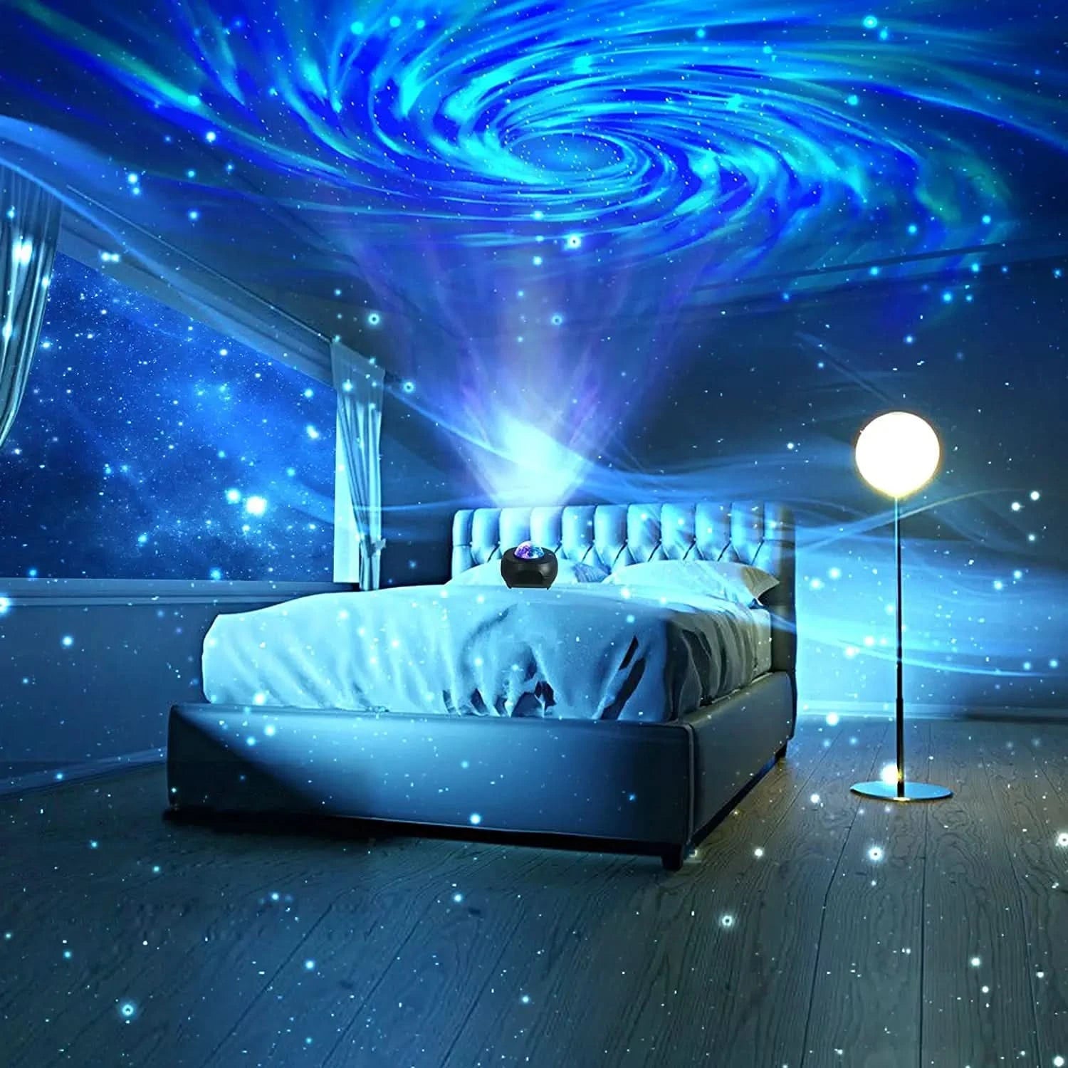 ElectricSky Galaxy Projector - 14-Color Star Night Light with Bluetooth 1