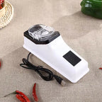Electric Knife Sharpener, USB Powered, Non-Slip Base, Grinding Discs Included 3