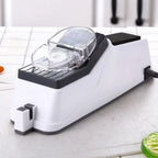 Electric Knife Sharpener, USB Powered, Non-Slip Base, Grinding Discs Included 7