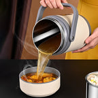 Electric Lunch Box - USB Heated 304 Stainless Steel, Portable & Warm Meals 3