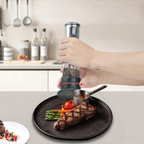 Electric Salt and Pepper Grinder Set Rechargeable LED 4