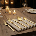 EleganceCut 30-Piece Stainless Steel Cutlery Set for 6 - Durable & Stylish 0