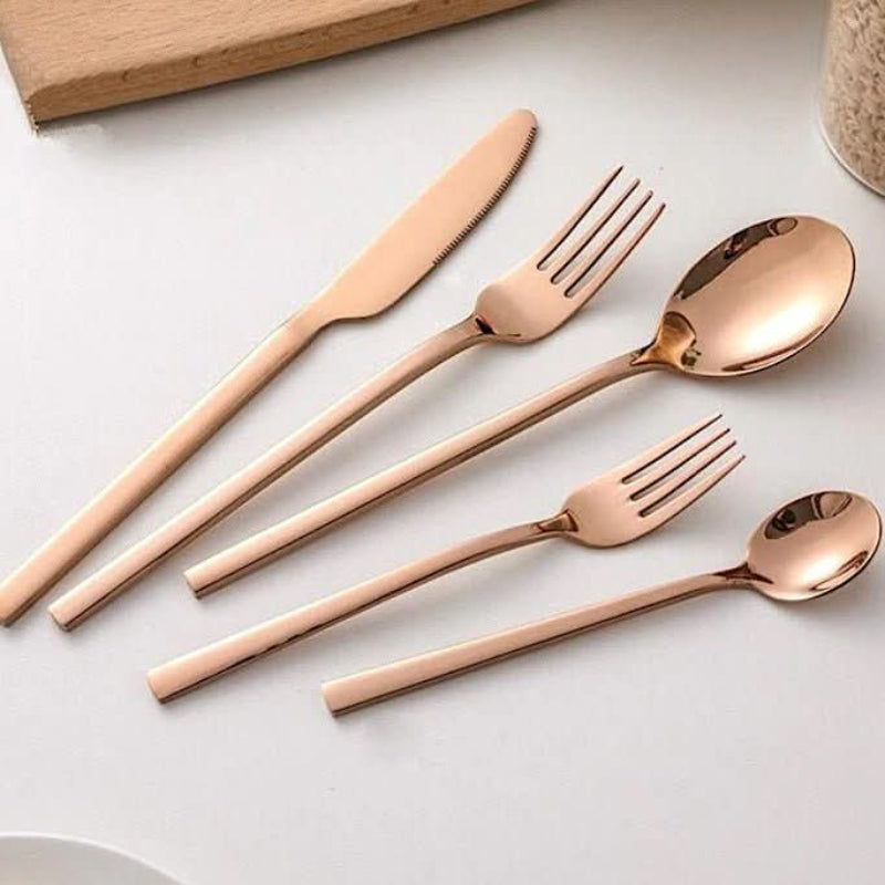 EleganceCut 30-Piece Stainless Steel Cutlery Set for 6 - Durable & Stylish 2