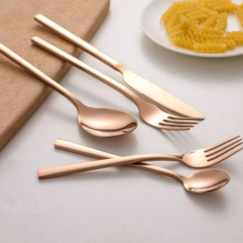 EleganceCut 30-Piece Stainless Steel Cutlery Set for 6 - Durable & Stylish 4