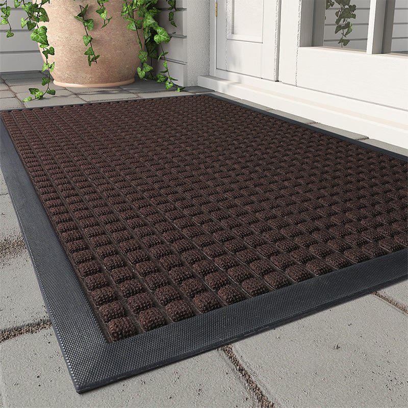 Elegant Anti-Slip Doormat for Indoor and Outdoor Use, Durable Dirt Trapping Front Door Mat, 45x75 cm, Weather-Resistant and Non-Slip Design 3