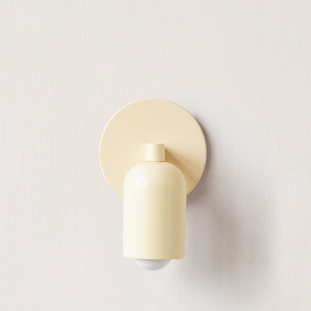 Elegant Stained Glass Wall Sconce - Minimalist Design for Indoor Spaces 6