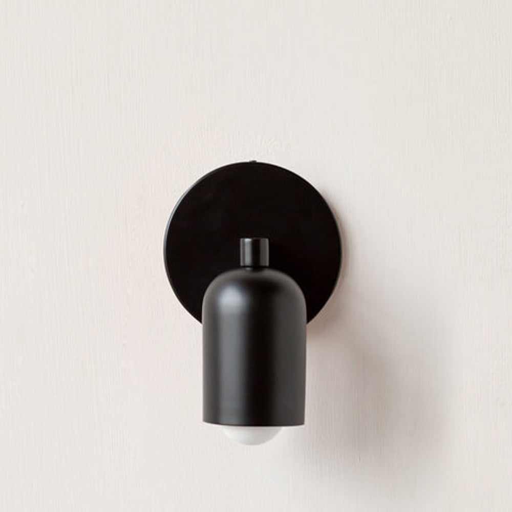 Elegant Stained Glass Wall Sconce - Minimalist Design for Indoor Spaces 9