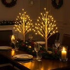 Enchanted Birch Tree Light with Warm Ambient Glow 1