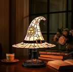 Enchanted Glow Lamp - Handcrafted Stained Glass Accent Light 5