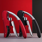 Ergonomic Corkscrew - Quick & Safe Wine Opener with Lever Mechanism 1
