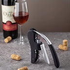 Ergonomic Corkscrew - Quick & Safe Wine Opener with Lever Mechanism 8