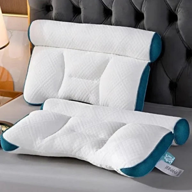 Ergonomic Goose Down Pillow - Best Pillow for Neck Pain & Side Sleepers 0
